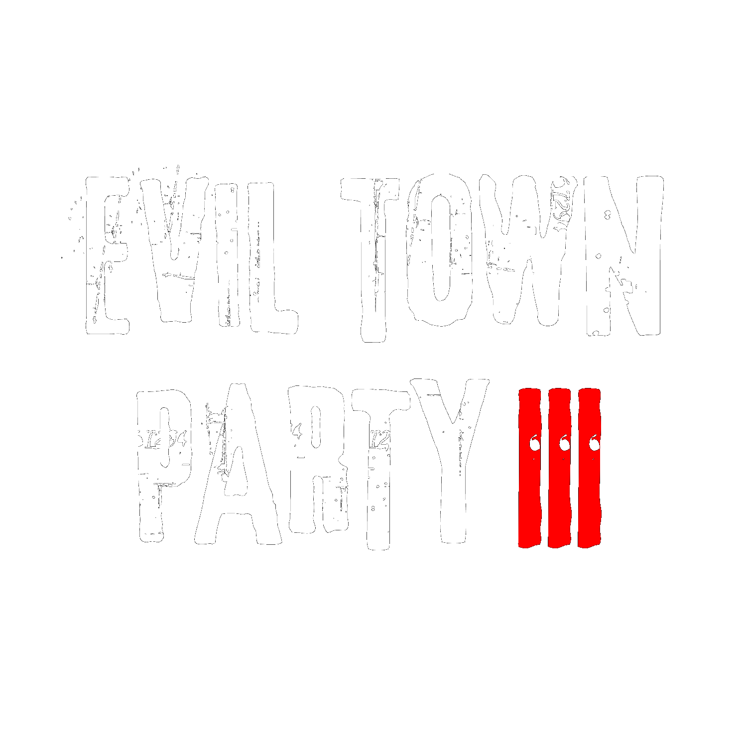 Logo Evil Town Party 3